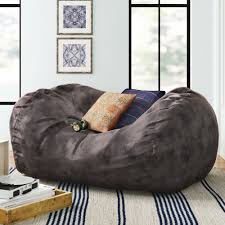 Three Posts Teen Large Bean Bag Sofa Reviews Wayfair