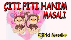 Citi Piti Hanim Masal Oku Masal Okuma Maymunlar