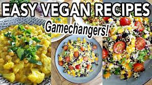 Maybe you would like to learn more about one of these? Easy Vegan Recipes For Beginners Whole Foods Plant Based Oil Free The Gamechangers Recipes Youtube