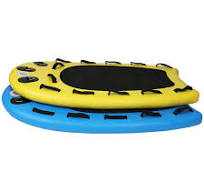 Stock 168X99X10Cm Yellow Lifeguard Drop Stitch Fabric Inflatable Life  Saving Board Rescue Sled Behind Jet Ski