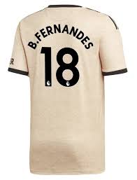 Manchester united complete their 2019/20 replica collection as adidas unveil the club's new third shirt. Adidas Bruno Fernandes 2019 20 Manchester United Away Jersey Mens Soccer Zone Usa