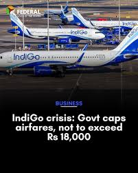Government Intervenes in IndiGo Crisis with Airfare Cap