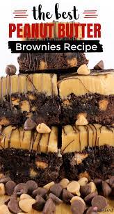 Peanut Butter Brownie Bars Recipe Peanut Butter Recipes Peanut Butter Brownies Recipe Yummy Brownie Recipes