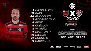 A página do fluminense no 90min. Saiu Confira A Escalacao Do Flamengo Para O Classico Contra O Fluminense Pela Semi Da Taca Guanabara