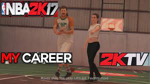 NBA 2K17 MyCareer Rachel Demita Interview 2KTV Episode on MyCourt - YouTube