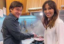 Un assaggio, in ogni senso, del suo nuovo blog Benedetta Parodi E Fabio Caressa Quarantena Insieme E Un Programma Tv