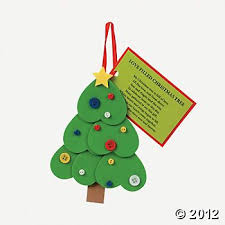 Heart Christmas Tree Ornament With Poem Craft Kit Discontinued Christmas Tree Crafts Christmas Ornament Crafts Christmas Crafts