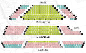 Georgia Ensemble Theatre Seating Diagram