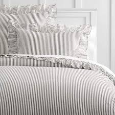 Black And White Striped Duvet Cover Queen Pinterest