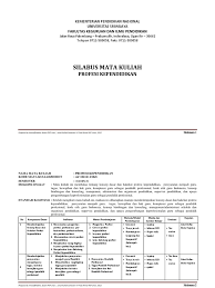 Memiliki pemahaman yang komprehensif tentang etika profesi dan kompetensi yang harus dimiliki oleh seorang guru. Silabus Profesi Kependidikan 2012 Pdf