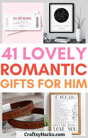 Why not make your loved ones feel special by giving them a diy christmas gift? 41 Romantic Gifts For Him That He Ll Love Craftsy Hacks