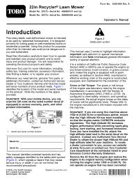 Recycler series lawn mower pdf manual download. Toro Recycler Operator S Manual Pdf Download Manualslib