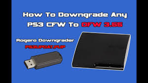 How To Downgrade The Ps3 Cfw From 4 82 To 3 55 Ofw Step By Step Youtube