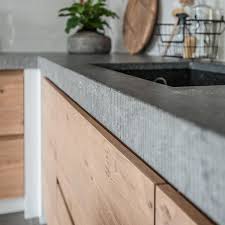 prachtig natuurstenen blad in combinatie met een op maat gemaakte eiken keuken keuken idee keuken inspiratie keuken