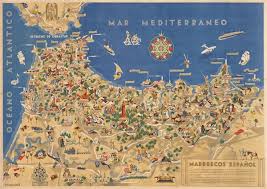 Catalonian independence, spain and the eu. Marruecos Espanol Geographicus Rare Antique Maps