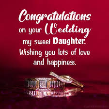 Happy birthday shayari for daughter. Wedding Wishes For Daughter Congratulation Messages Wishesmsg