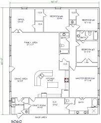 3 bed and 1 bath 30. 10 Amazing Barndominium Floor Plans For Your Best Home Archlux Net