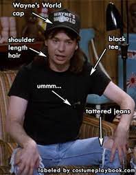 Wayne S World Costume Costume Playbook Waynes World Costume Halloween Outfits Wayne S World