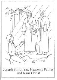 Joseph smith first vision coloring page. Primary 3 Manual Lesson 5 The First Vision Journal Page Handout That I Will Include Faste Lds Coloring Pages Joseph Smith First Vision Joseph Smith