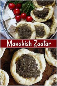 Manakish Zaatar Is A Delicious Middle Eastern Flatbread Topped With Zaatar Learn How To Make This Delicious Z Pinterest Recipes Recipes Breakfast Recipes Easy