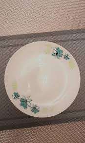 Brown bread on white ceramic plate. Ceramic Round Plate 8 Inch Kitchen Appliances On Carousell