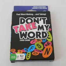 Don T Take My Word Card Game Family Night Fun Spin Master Games Fast Word Making 778988081815 Ebay In 2021 Card Games Family Games Family Night