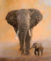 Great designs on professionally printed shower curtains. African Elephants Shower Curtain For Sale By David Stribbling