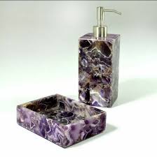 Amethyst Bathroom Accessories Google Search Bath Accessories Bathroom Accessories Amethyst