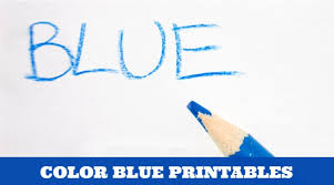 Anthracite is a type of coal that is used to fuel power stations in the process of generating electricity. Color Blue Worksheets For Preschool Twitchetts