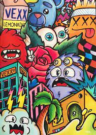 Vexx Doodles Easy Pin By Lyndsey Szelazek On Art Doodle Art Drawing Cute Doodle Art Graffiti Doodles doodle art drawing
