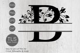 Download Split Monogram Letter B Svg Letter B Monogram Svg 415146 Cut Files Design Bundles