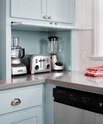 Hiding Small Appliances Centsational Style Kitchen Wall Storage Kitchen Appliance Storage Hidden Kitchen