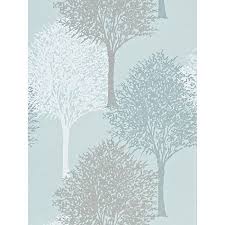Harlequin Entice Wallpaper Duck Egg 110097 Tree Wallpaper Bedroom Duck Egg Blue Wallpaper Blue Wallpaper Living Room
