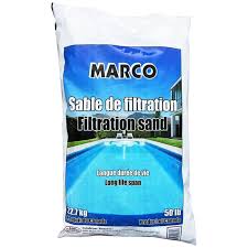 Sable De Filtration Pour Piscine 22 7 Kg Sable Marco Canac