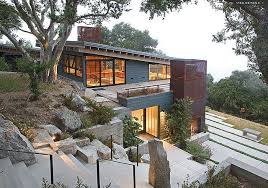 Ocho House Architecture Houses On Slopes Hillside House