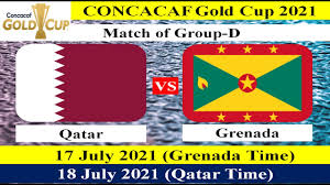 The 2021 concacaf gold cup is an ongoing international football tournament being held in the united states from 10 july to 1 august 2021. Qatar Vs Grenada Football Match 17 July 2021 Concacaf Gold Cup 2021 Youtube