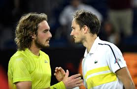 The serve is better from medvedev as tsitsipas finds the net. All You Need To Know About The Bitter Rivalry Between Stefanos Tsitsipas And Daniil Medvedev Essentiallysports