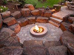 Fire pits should be about 36 to 44 inches in diameter. 21 Awesome Sunken Fire Pit Ideas To Steal For Cozy Nights Amazing Diy Interior Home Design