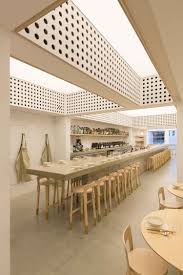 In a bold move, a back of house stair was rotated into the. Cho Cho San Restaurant By George Livissianis Yellowtrace Restaurant Interior Cafe Interior Interior