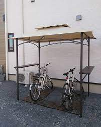 miiiはinstagramを利用しています 外構編 自転車置き場 こちらセキチューでgetしたテントタイプの駐輪場です おそらく本来の用途は駐輪場ではないですw 逆に何に使うか謎ですが 分かる方教えてください w ガーデン系なことは確か 自転車