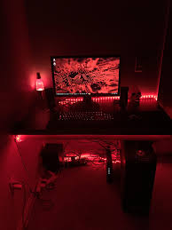 Did Some Lighting Enhancement To My Second Life Station Gaming Room Setup Game Room Design Gamer Room