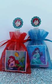 Mermaid Birthday Party Goodie Bags 12 Ariel Birthday Party Favor Bags Little Mermaid Stickers Bubbles Easter Basket Disney Ariel Birthday Party Ariel Birthday Mermaid Theme Party
