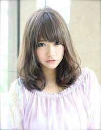 お手入れ簡単ミディアムパーマ hair styles medium hair styles hair arrange
