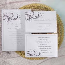 Dark Ornate Design Wedding Invitations Ine046 Ine046 0 00 Invi Simple Wedding Invitation Card Simple Wedding Invitations Inexpensive Wedding Invitations