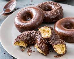 Chocolatedoughnut003 Ndbfull 2 In 2021 Doughnut Cake Chocolate Glaze Recipes Baking