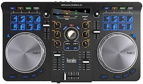 Baby decks dj forays onto the scenario bringing along a virtual dual scratch turntable fashioned exclusively for the apple. Hercules Universal Dj 2 Deck Dj Controller Bluetooth 16 Performance Pads Audio In Out Djuced Pc Mac Ios Android Amazon De Musikinstrumente Dj Equipment