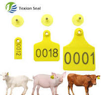 Etiquetas De Ganado RFID Con Orejas De Animales Para Gestiu00f3n  Agru00edcola