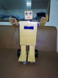 Arduino Based Homemade Robot Homemade Robot Cool Electronics Arduino