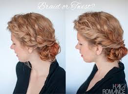 All you need to do is trim down all the hair on sides and back of the head. Curly Bun Hairstyle Tutorial Two Ways Hair Romance