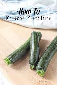 How To Freeze Zucchini Recipe Freezing Zucchini Zucchini Organic Fruits And Vegetables